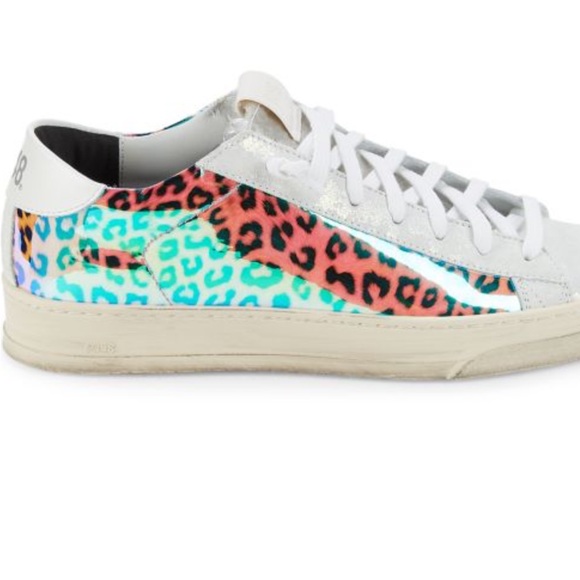 NIB-P448 HOLOGRAM TENNIS SHOES - Picture 5 of 10